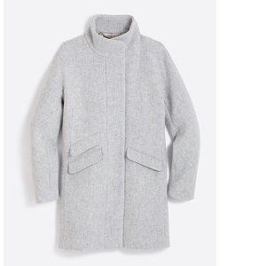 J.Crew Cocoon coat in Italian stadium-cloth wool blend - Size 0